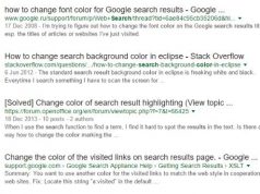 ¿Resultados de búsqueda de Google en color negro? resultados busquedas google negro