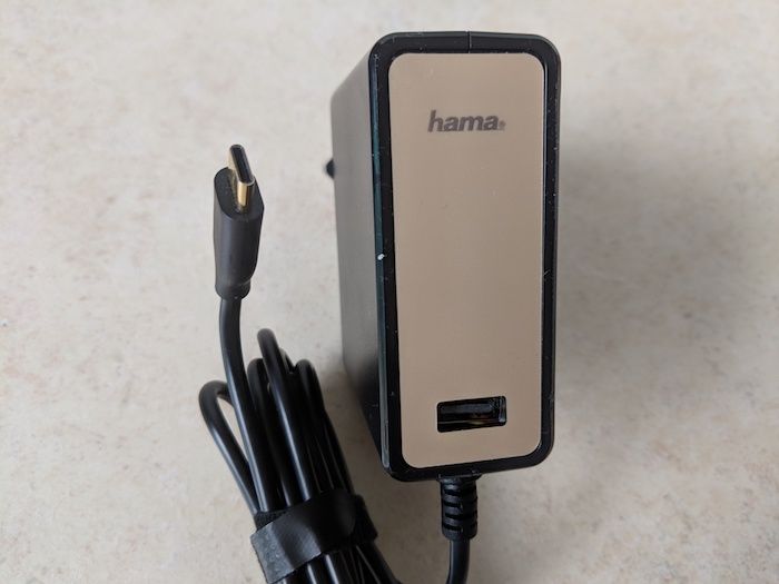 Analisis del cargador Hama USB c