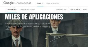 Aplicaciones compatibles con Chromecast Aplicaciones para Chromecast