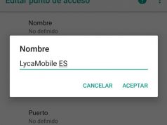 Cómo configurar APN LycaMobile en tu móvil Android Configurar APN LycaMobile