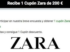 Cuidado con el falso cupón de Zara de 200 euros Cuidado con el falso cupón de Zara de 200 euros
