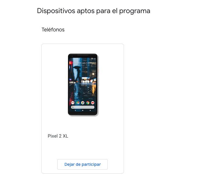 Descargar Android Q para Pixel PROGRAMA BETAS