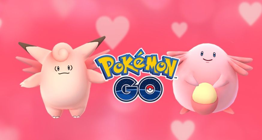 Evento de San Valentín Pokémon GO