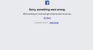 Facebook está caído, no funciona Facebook está caído, no funciona