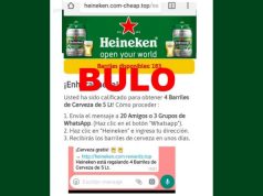 ¿Heineken regala barriles de cerveza? No, es una estafa de WhatsApp Heineken regala barriles de cerveza es una estafa de WhatsApp