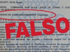Cuidado con la cadena de «riesgo de atentado inminente», es mentira Cuidado con la cadena de "riesgo de atentado inminente", es mentira