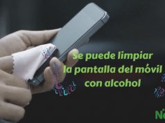 ¿Se puede limpiar la pantalla del móvil con alcohol? Se puede limpiar la pantalla del móvil con alcohol 2