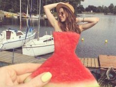 #WatermelonDress, el nuevo reto viral de las redes sociales Watermelon Dress, el nuevo reto viral de las redes sociales