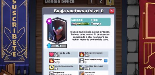 bruja clash royale nuevas cartas 2017