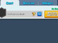 La ventana del clan en Clash Royale no carga, está caído clan clash royale caido