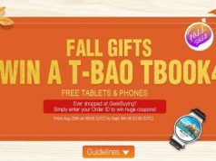 Nuevo evento de GeekBuying cargado de ofertas, ¡y el Tbao Tbook 4 en sorteo! evento geekbuying