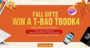 Nuevo evento de GeekBuying cargado de ofertas, ¡y el Tbao Tbook 4 en sorteo! evento geekbuying