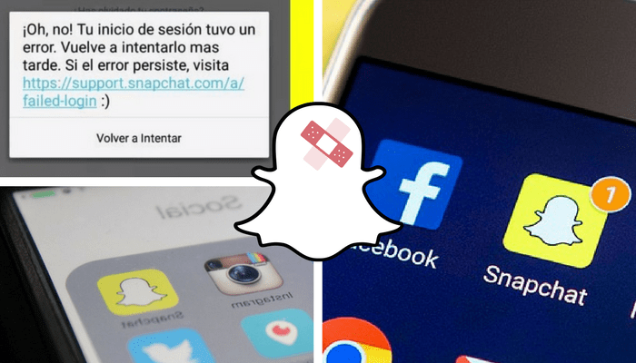 Solución: Error de inicio de sesión en Snapchat solucion