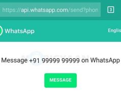 Cómo usar WhatsApp Click and Chat